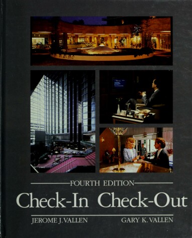 Book cover for Check in/Check out: Front Office Management