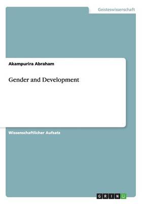 Book cover for Gender and Development