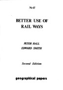 Book cover for Better Use of Railways