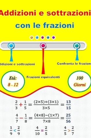 Cover of Addizioni e sottrazioni con le frazioni