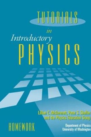 Cover of Tutorials in Introductory Physics