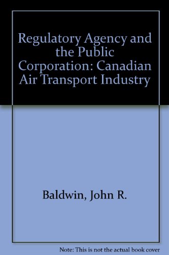 Book cover for Regulatory Agency and the Public Corporation