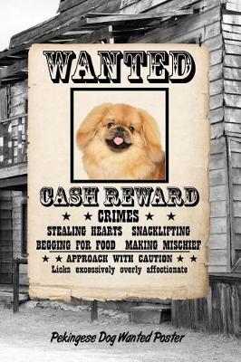 Book cover for Pekingese Dog Wanted Poster