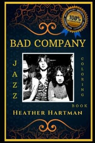 Cover of Bad Company Jazz Coloring Book