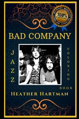 Book cover for Bad Company Jazz Coloring Book