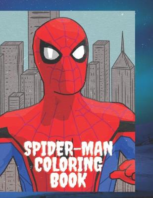 Book cover for Spider-Man Coloring Book