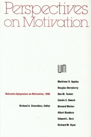 Cover of Nebraska Symposium on Motivation, 1990, Volume 38