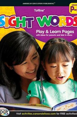 Cover of Sight Words, Grades Pk - K