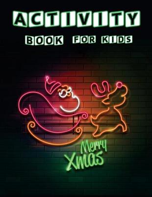 Book cover for Merry X mas Activity Book For Kids