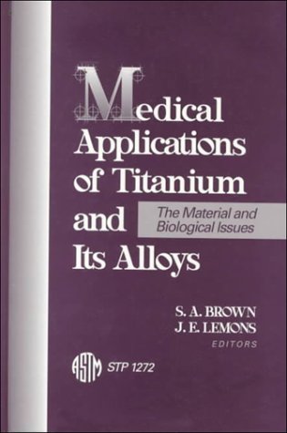 Book cover for Medical Applications of Titanium and Its Alloys