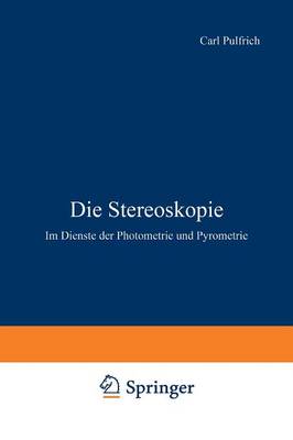 Book cover for Die Stereoskopie