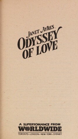Book cover for Odyssey Of Love