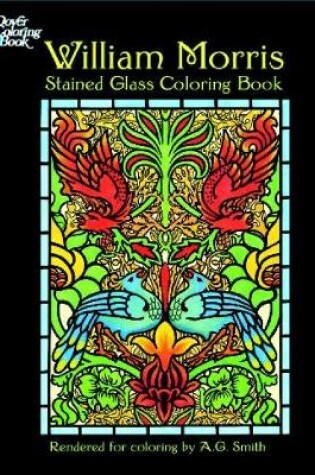 Cover of William Morris Stained Glass Coloring Book