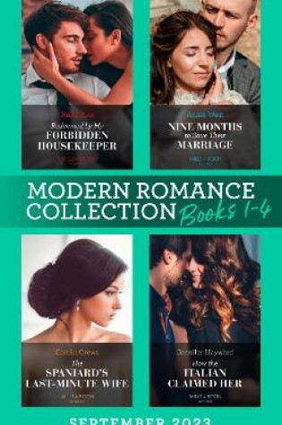 Cover of Modern Romance September 2023 Books 1-4 – 4 Books in 1