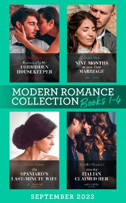 Book cover for Modern Romance September 2023 Books 1-4 – 4 Books in 1