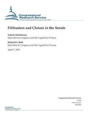 Book cover for Filibusters and Cloture in the Senate