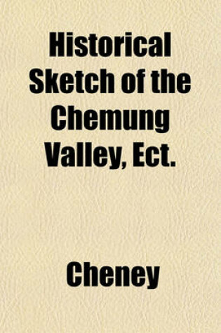 Cover of Historical Sketch of the Chemung Valley, Ect.