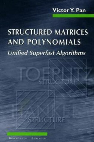 Cover of Structured Matrices and Polynomials