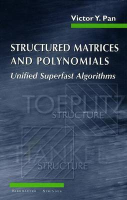 Book cover for Structured Matrices and Polynomials