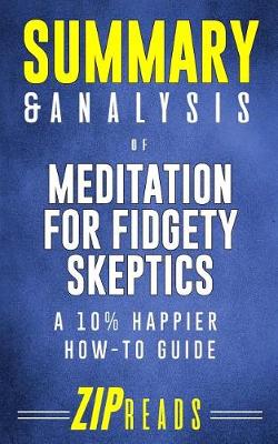 Book cover for Summary & Analysis of Meditation for Fidgety Skeptics