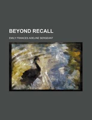 Book cover for Beyond Recall