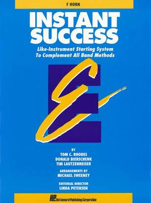 Book cover for Instant Success - F Horn