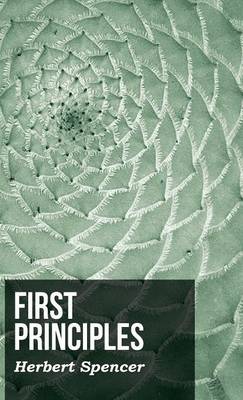 Book cover for First Principles