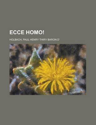 Book cover for Ecce Homo!