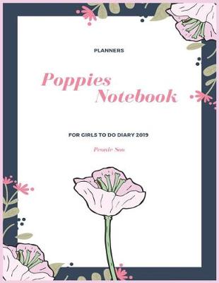 Book cover for Poppies Notebook