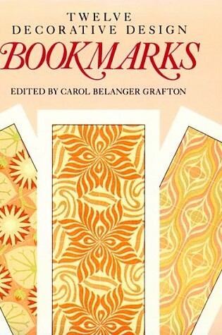 Cover of Twelve Decorative Design Bookmarks