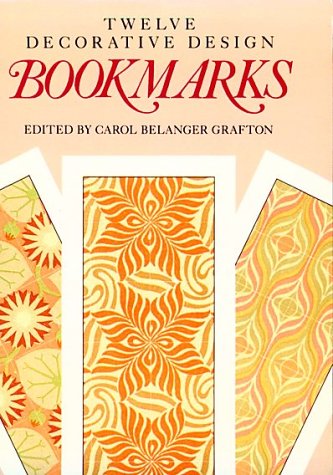 Book cover for Twelve Decorative Design Bookmarks