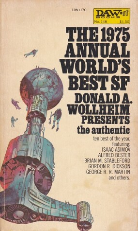 Book cover for Annual World's Best Science Fiction, 1975