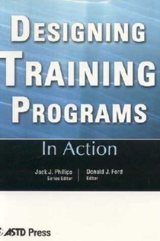 Cover of Designing Training Programs