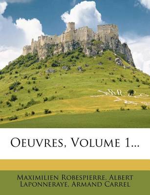 Book cover for Oeuvres, Volume 1...