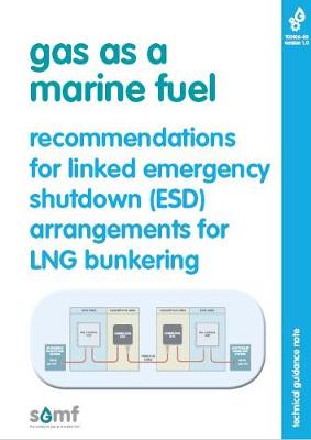 Cover of Gas as a Marine Fuel: Recommendations for linked emergency shutdown (ESD) arrangements for LNG bunkering