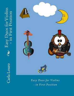 Book cover for Easy Duos for Violins- In First Position