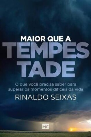 Cover of Maior que a tempestade