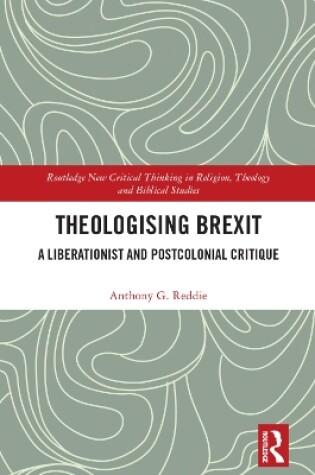 Cover of Theologising Brexit