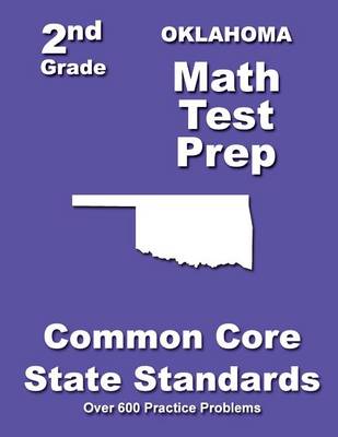 Book cover for Oklahoma 2nd Grade Math Test Prep