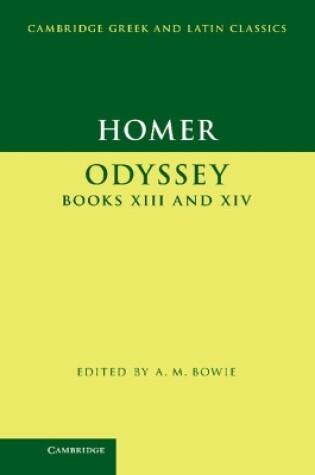 Cover of Homer: Odyssey Books XIII and XIV