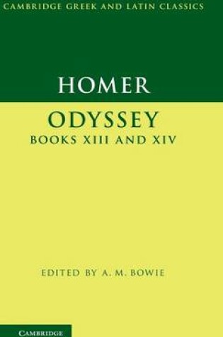 Cover of Homer: Odyssey Books XIII and XIV