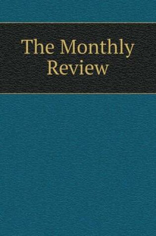 Cover of The Monthly Review