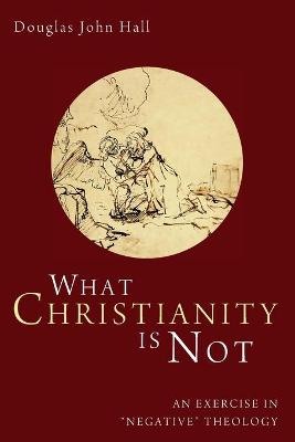 Book cover for What Christianity Is Not