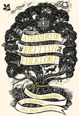 Book cover for A Treasury of British Folklore