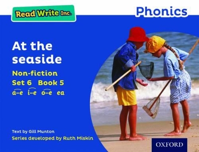 Book cover for Read Write Inc. Phonics: At The Seaside (Blue Set 6 Non-fiction 5)