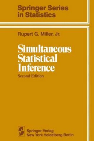 Cover of Simultaneous Statistical Inference