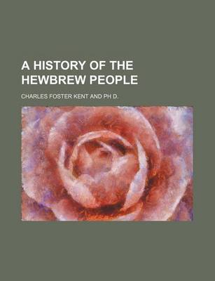 Book cover for A History of the Hewbrew People