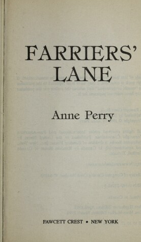 Cover of Farriers' Lane