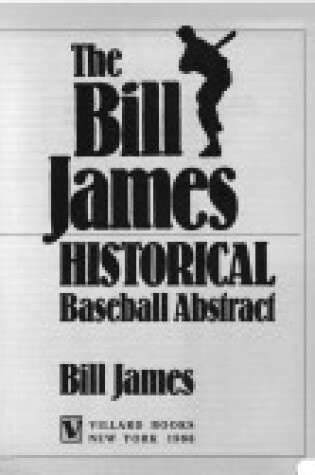 Cover of The Bill James Historical Baseball Abstract