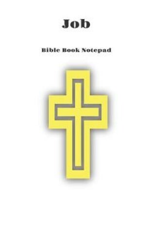 Cover of Bible Book Notepad Job